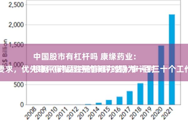 中国股市有杠杆吗 康缘药业：
根据《药品注册管理办法》审评时限要求，优先审评审批程序的审评时限为一百三十个工作日