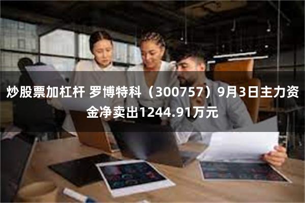 炒股票加杠杆 罗博特科（300757）9月3日主力资金净卖出1244.91万元