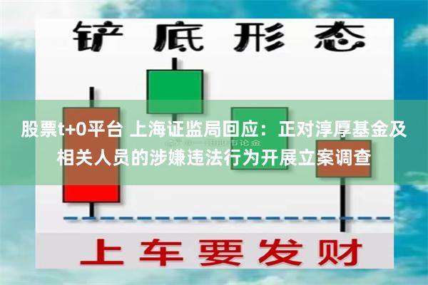 股票t+0平台 上海证监局回应：正对淳厚基金及相关人员的涉嫌违法行为开展立案调查